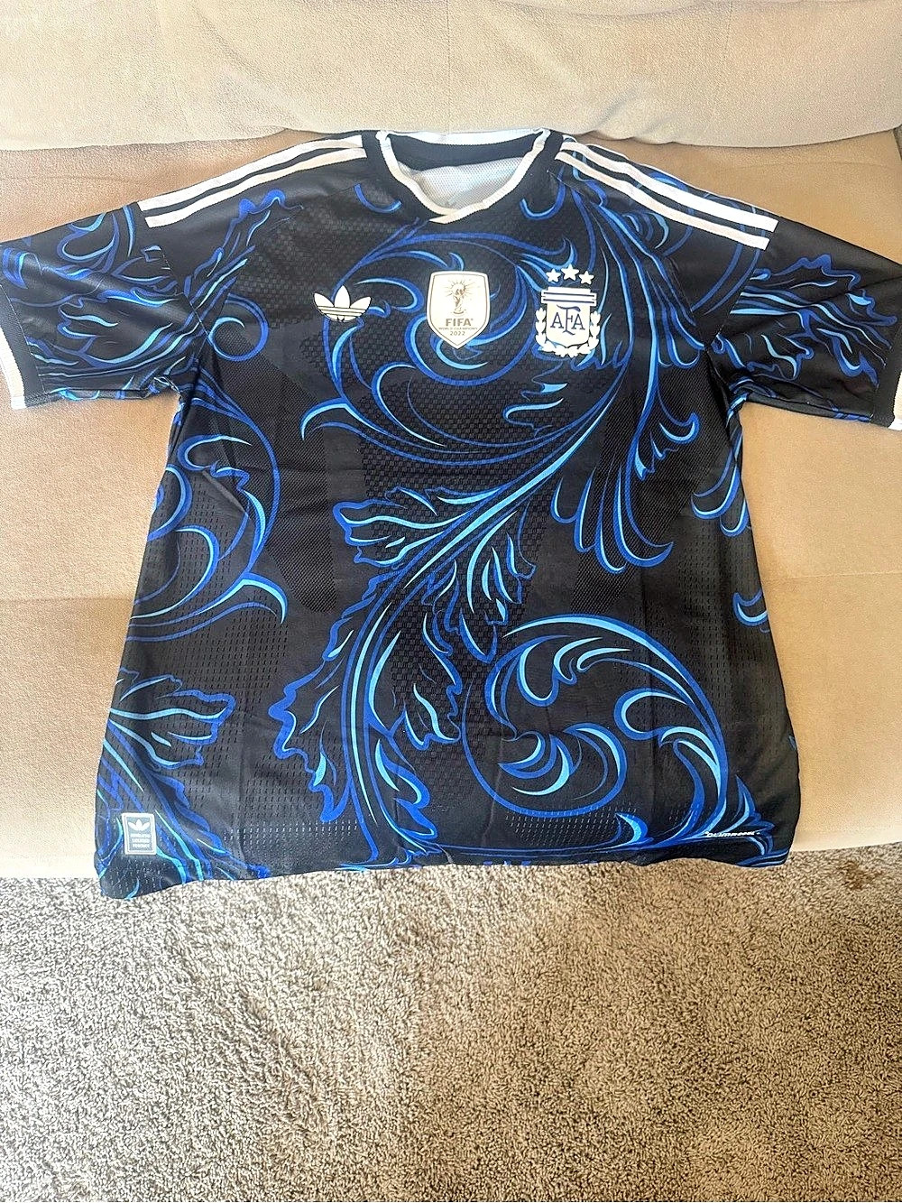Authentic Adidas Argentina World Cup 2026 Away Jersey